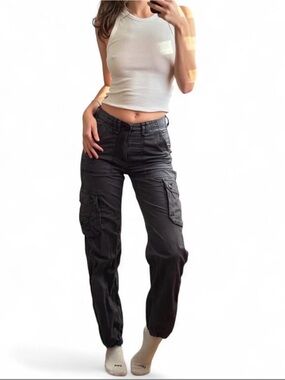 American Eagle | Black Cargo Pants